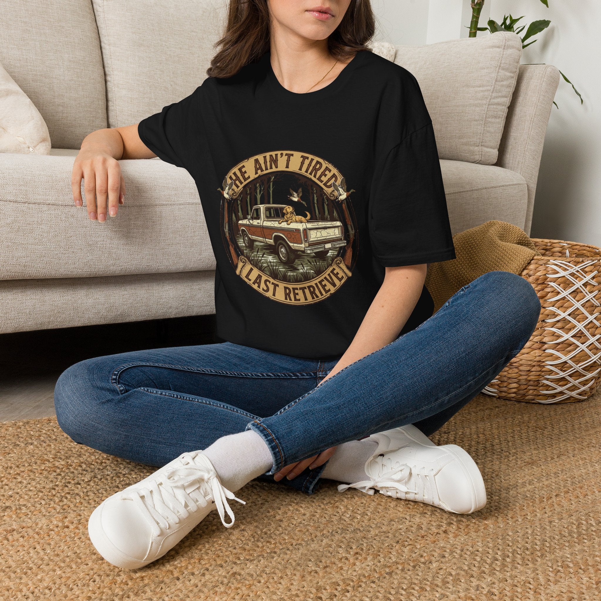He Ain't Tired T-Shirt