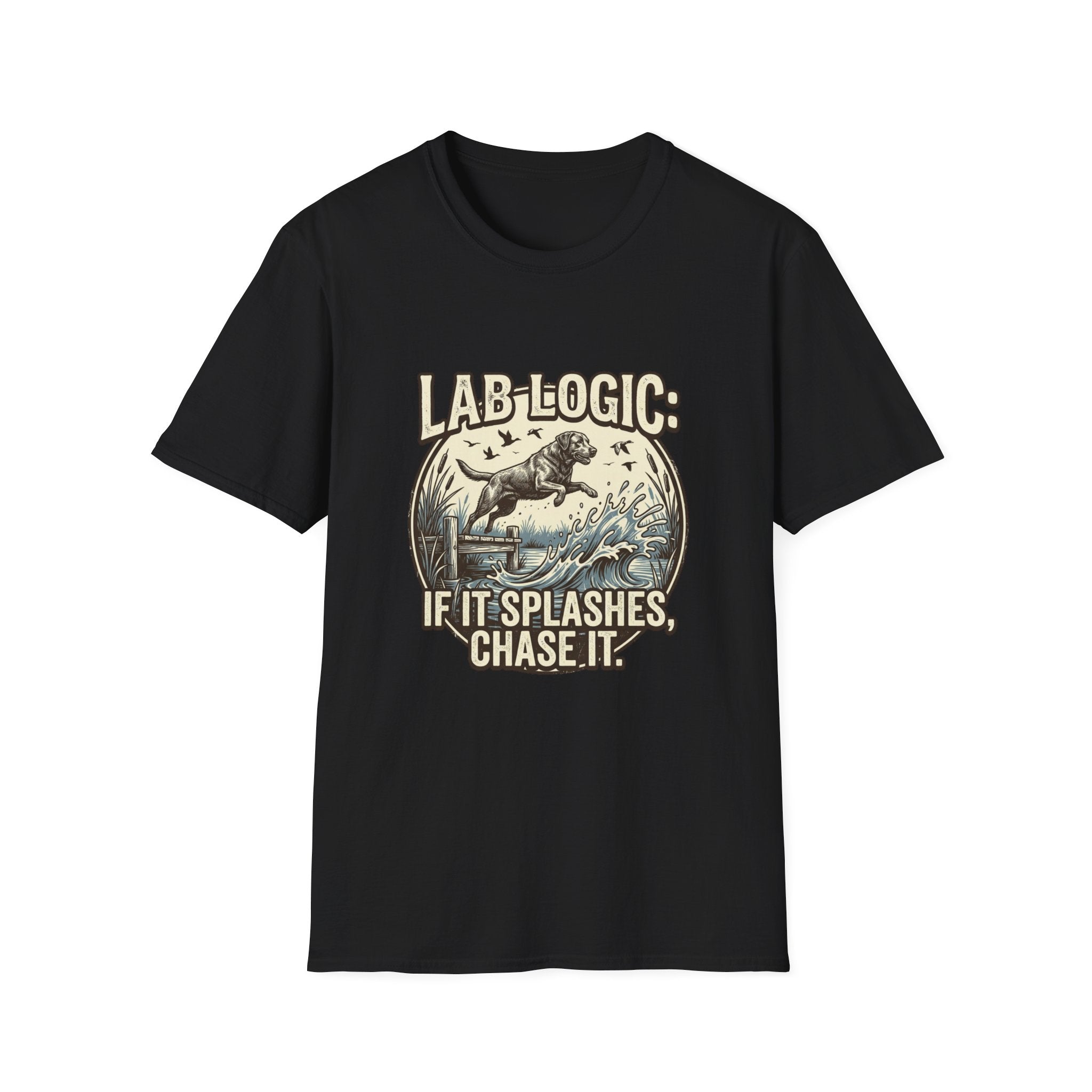 Lab Logic- If It Splashes T-Shirt
