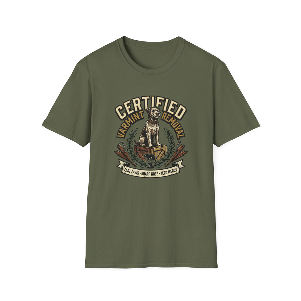 Certified Varmint Removal T-Shirt