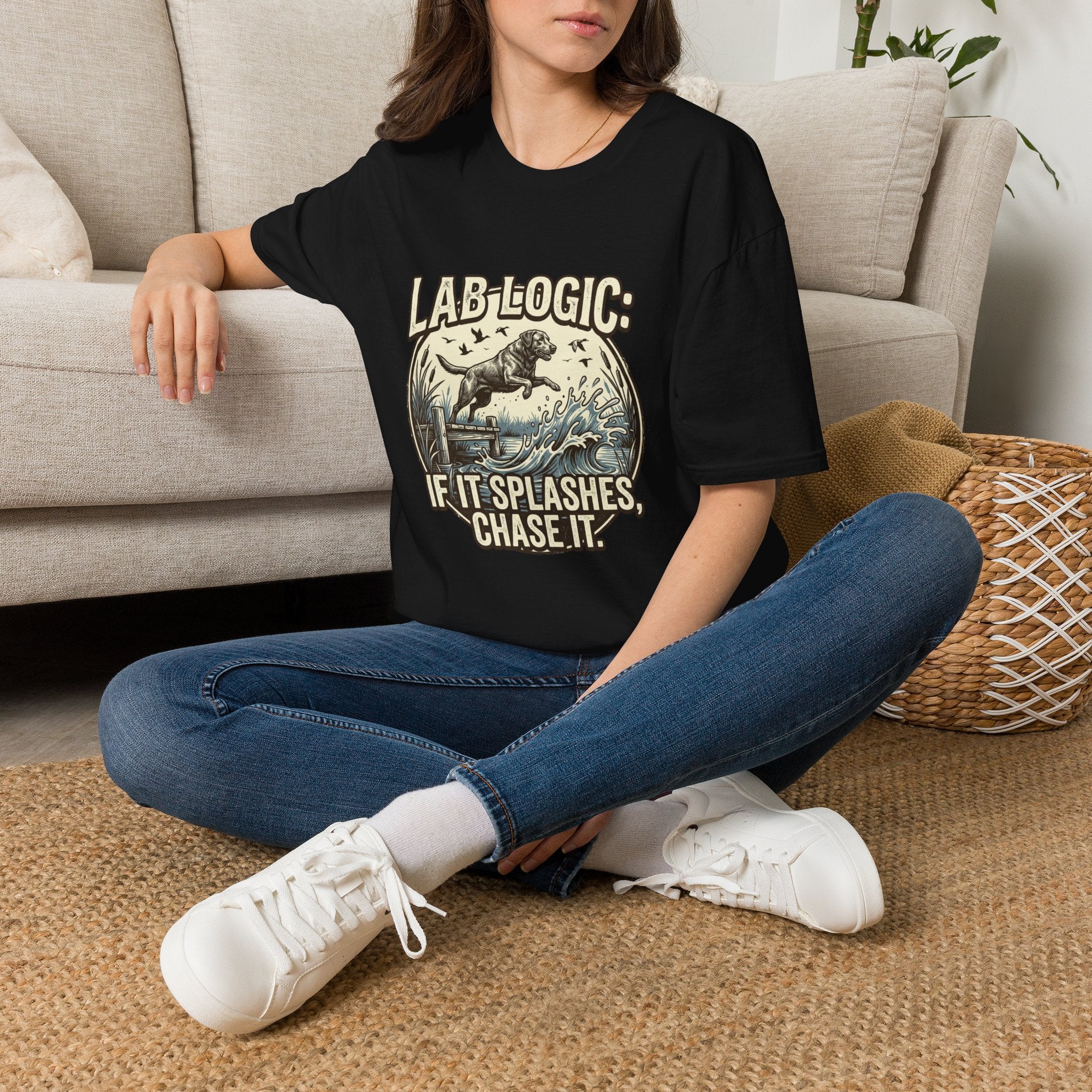 Lab Logic- If It Splashes T-Shirt