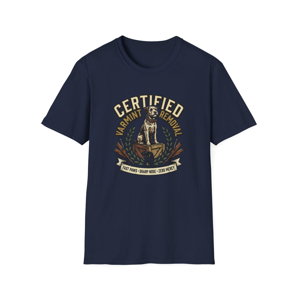Certified Varmint Removal T-Shirt
