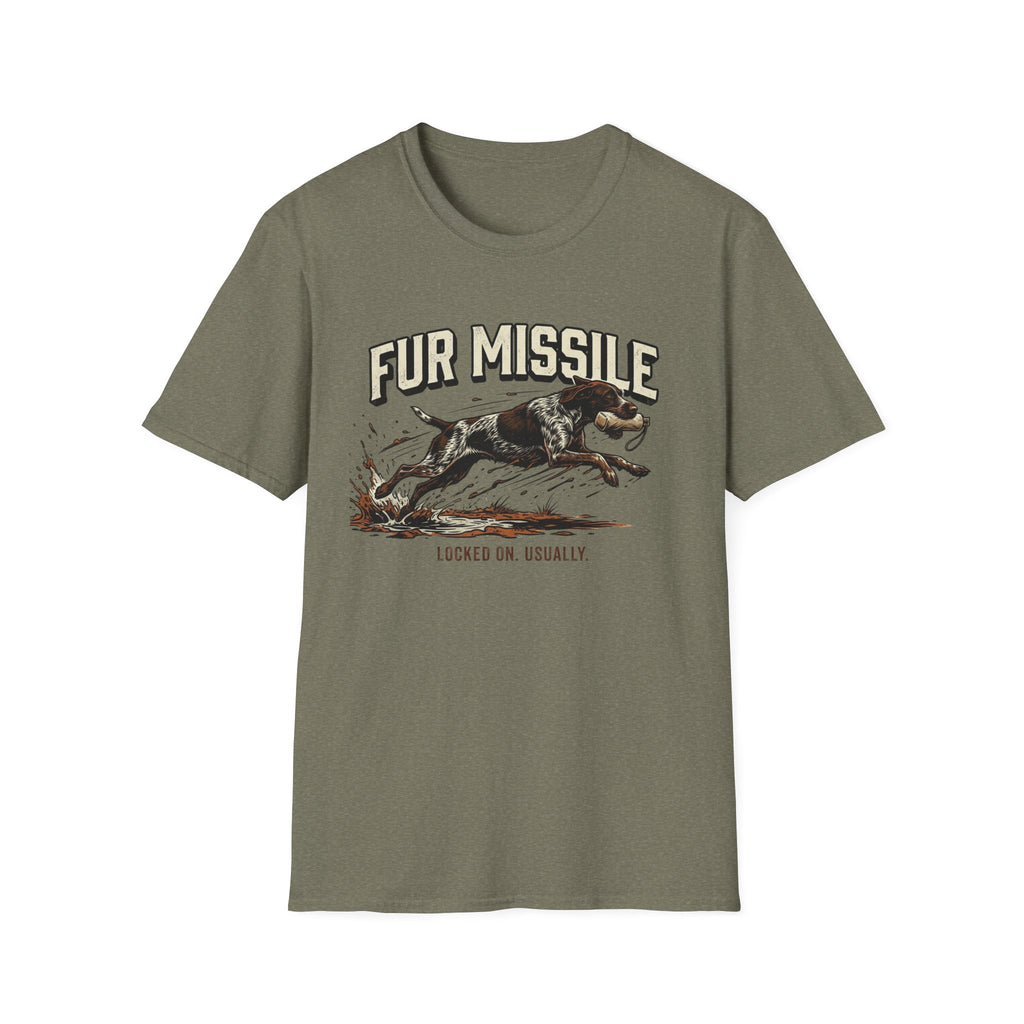 Fur Missile Dog T-Shirt