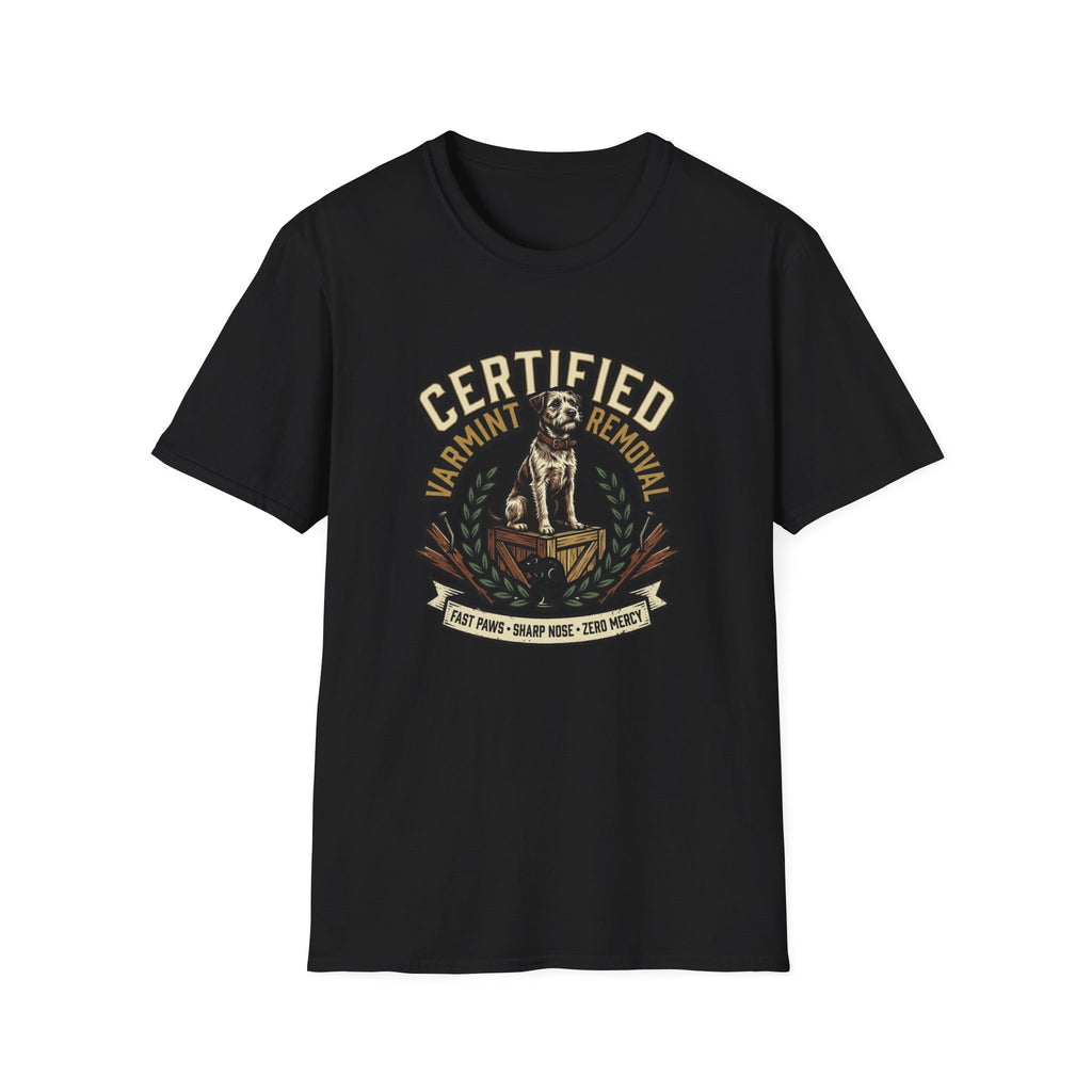 Certified Varmint Removal T-Shirt