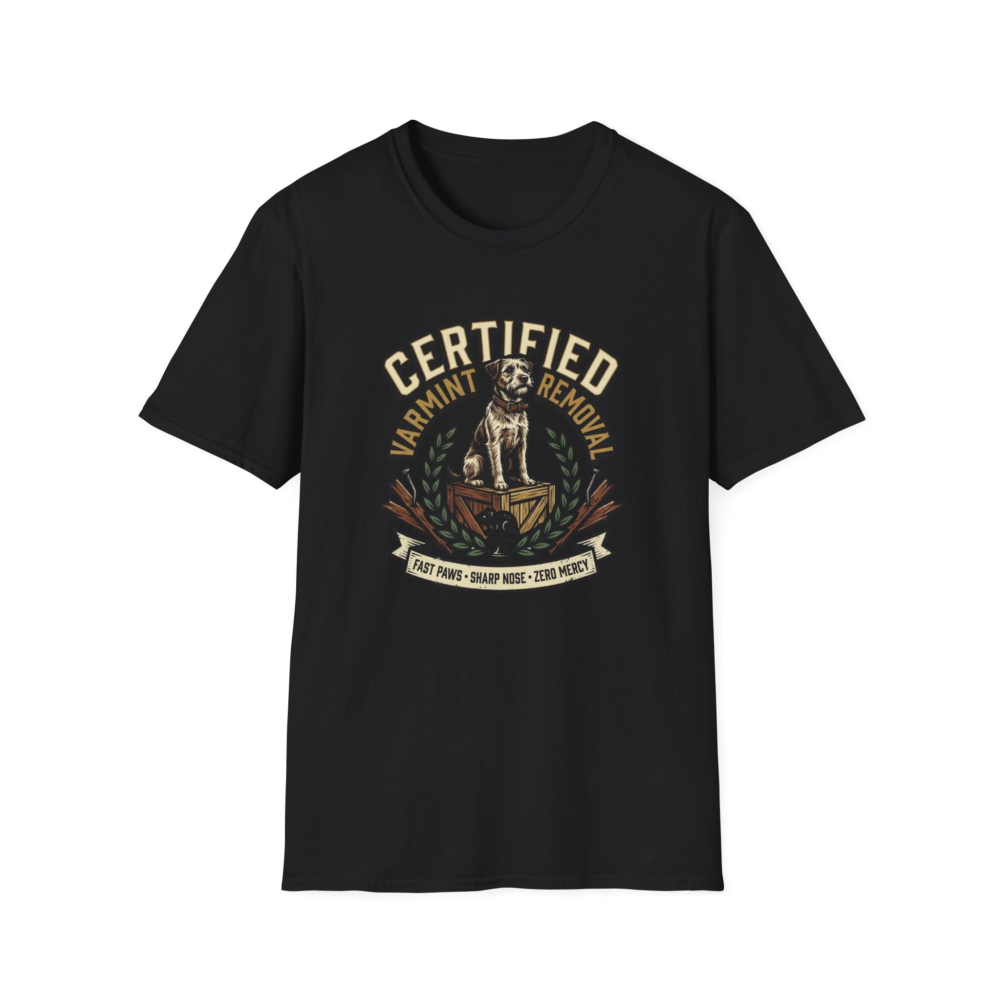 Certified Varmint Removal T-Shirt