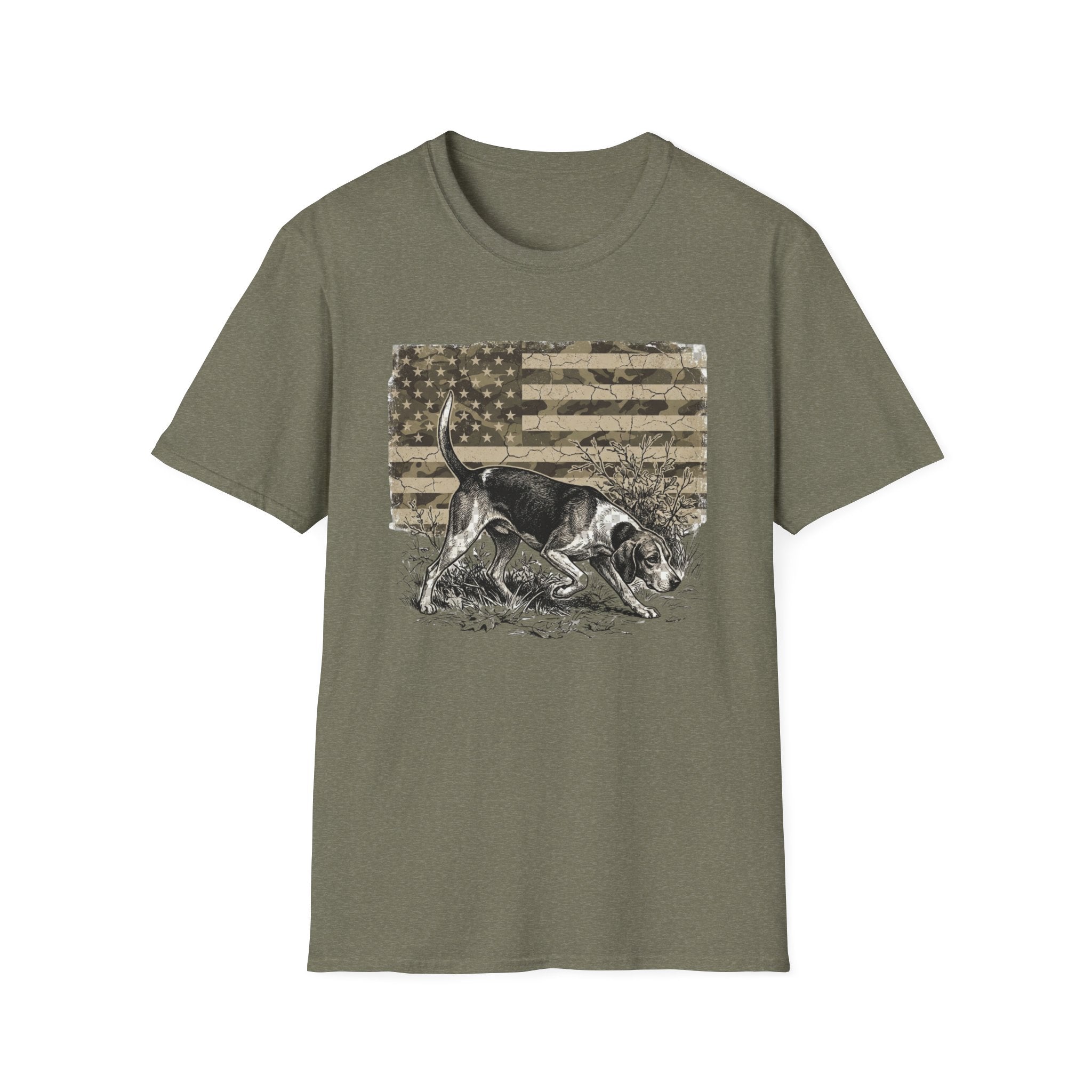 American Foxhound Flag T-Shirt