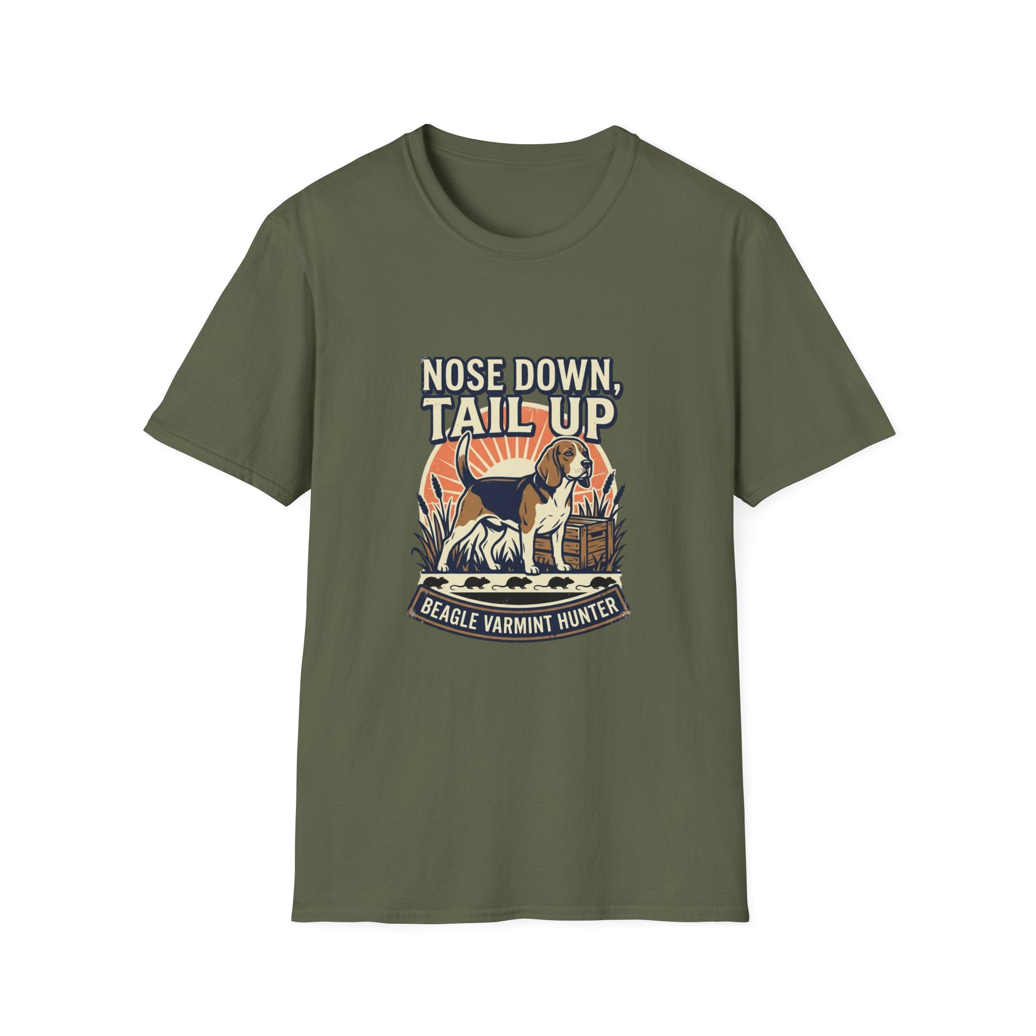 Nose Down, Tail Up T-Shirt