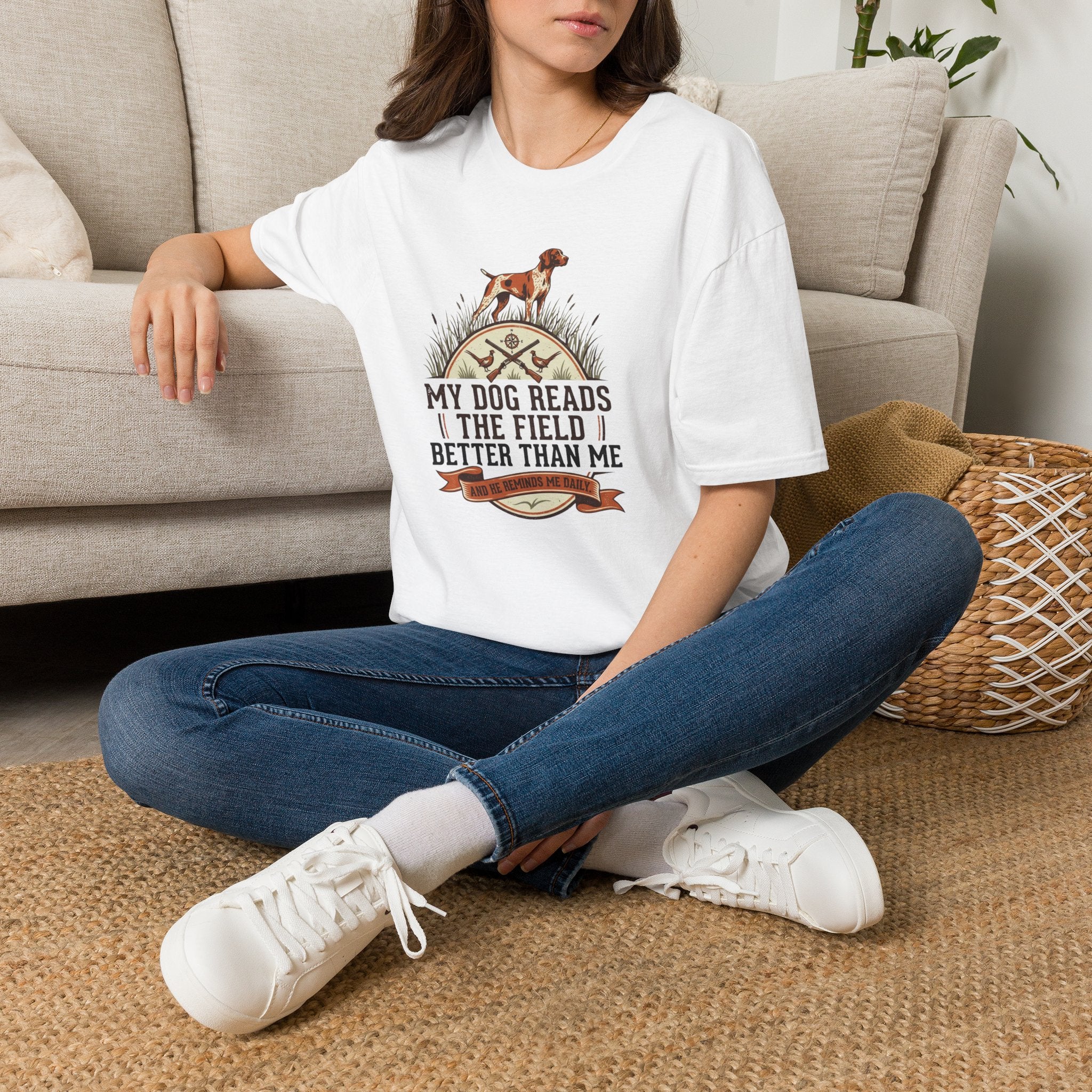 My Dog Reads T-Shirt