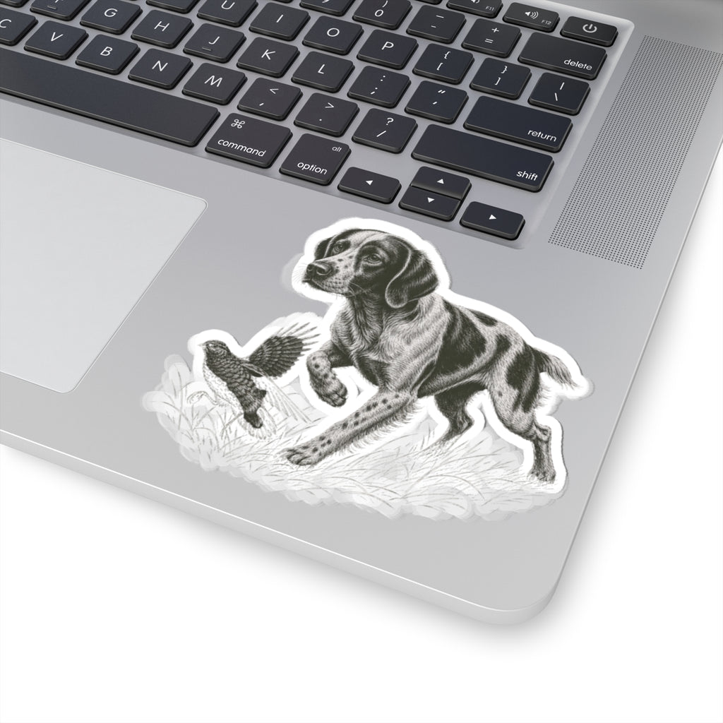 Brittany Pointing- Sticker