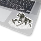 Brittany Pointing- Sticker