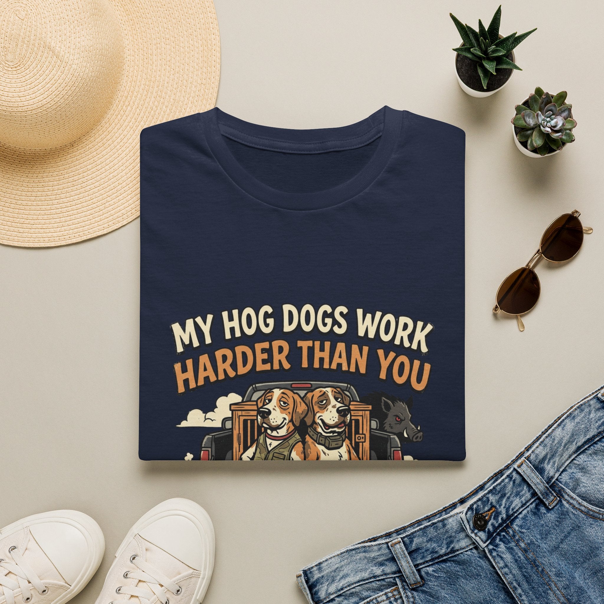 My Hog Dogs Work T-Shirt