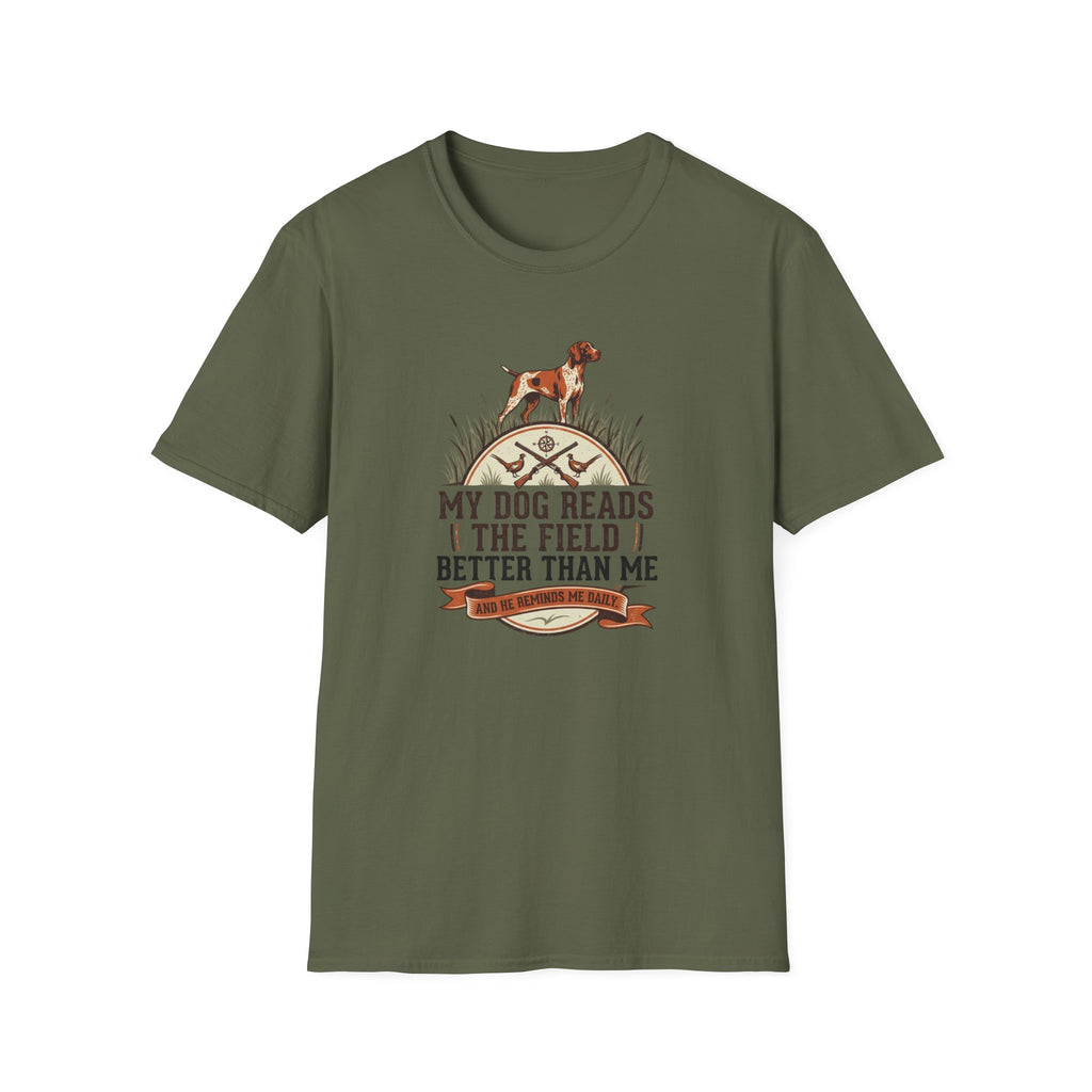 My Dog Reads T-Shirt