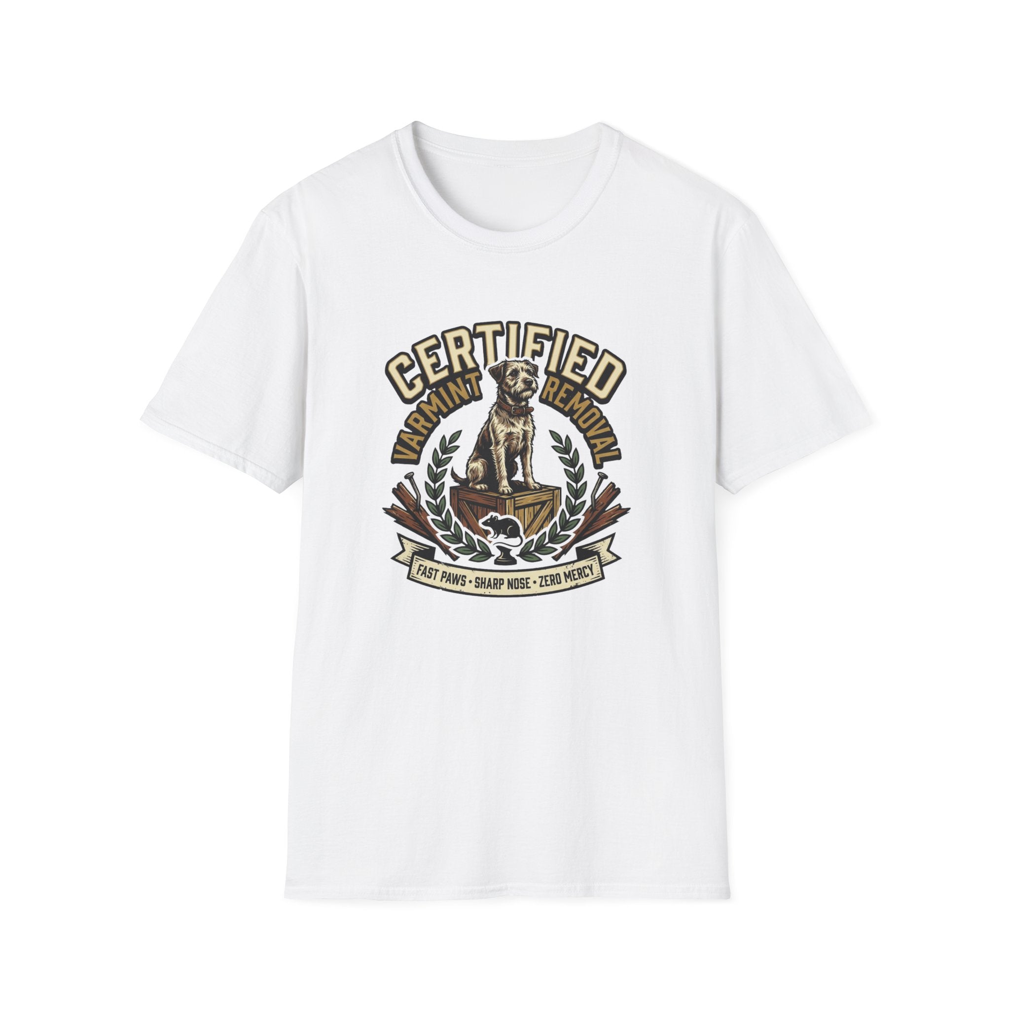 Certified Varmint Removal T-Shirt