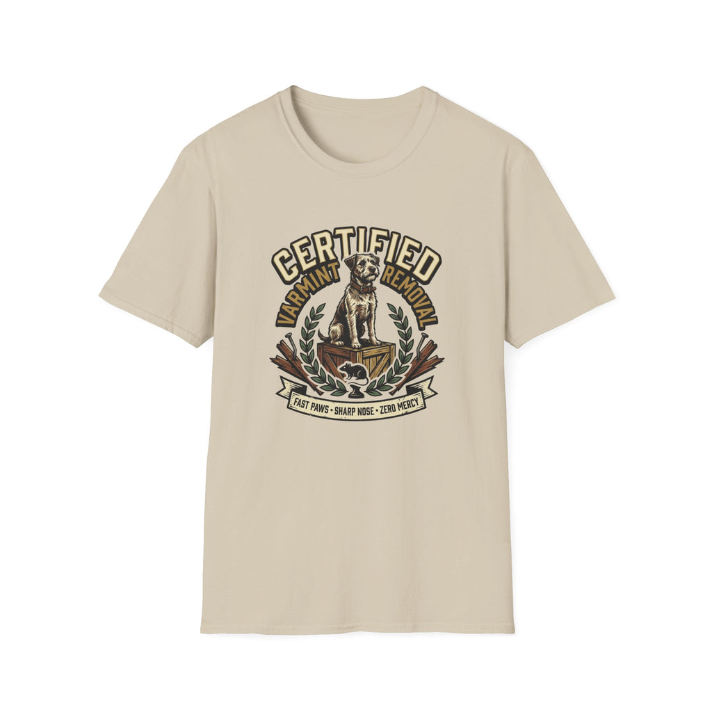 Certified Varmint Removal T-Shirt