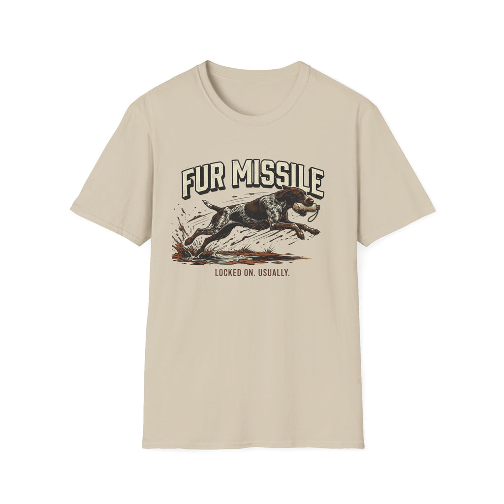 Fur Missile Dog T-Shirt