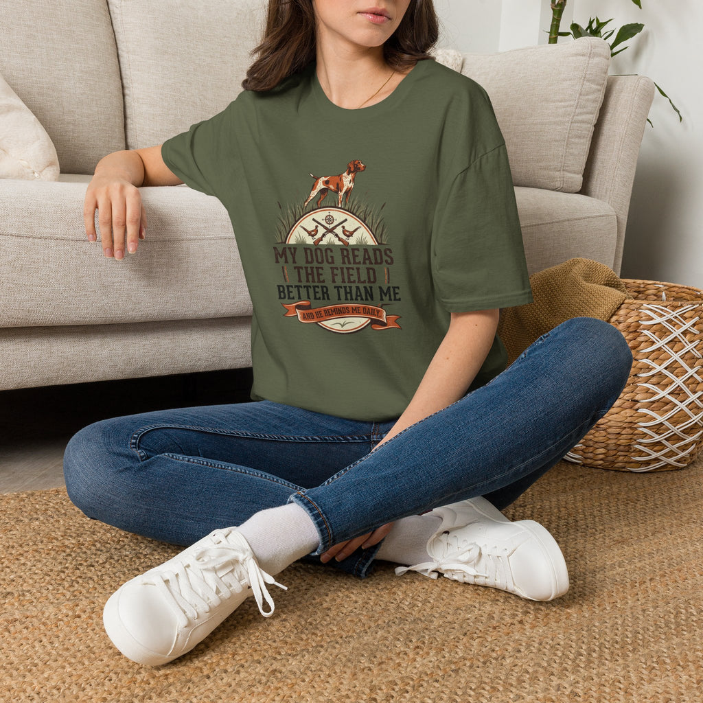My Dog Reads T-Shirt