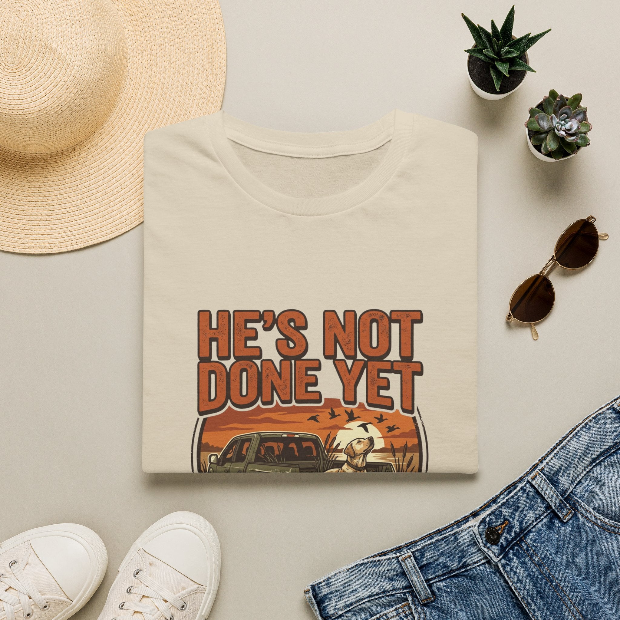 He's Not Done T-Shirt