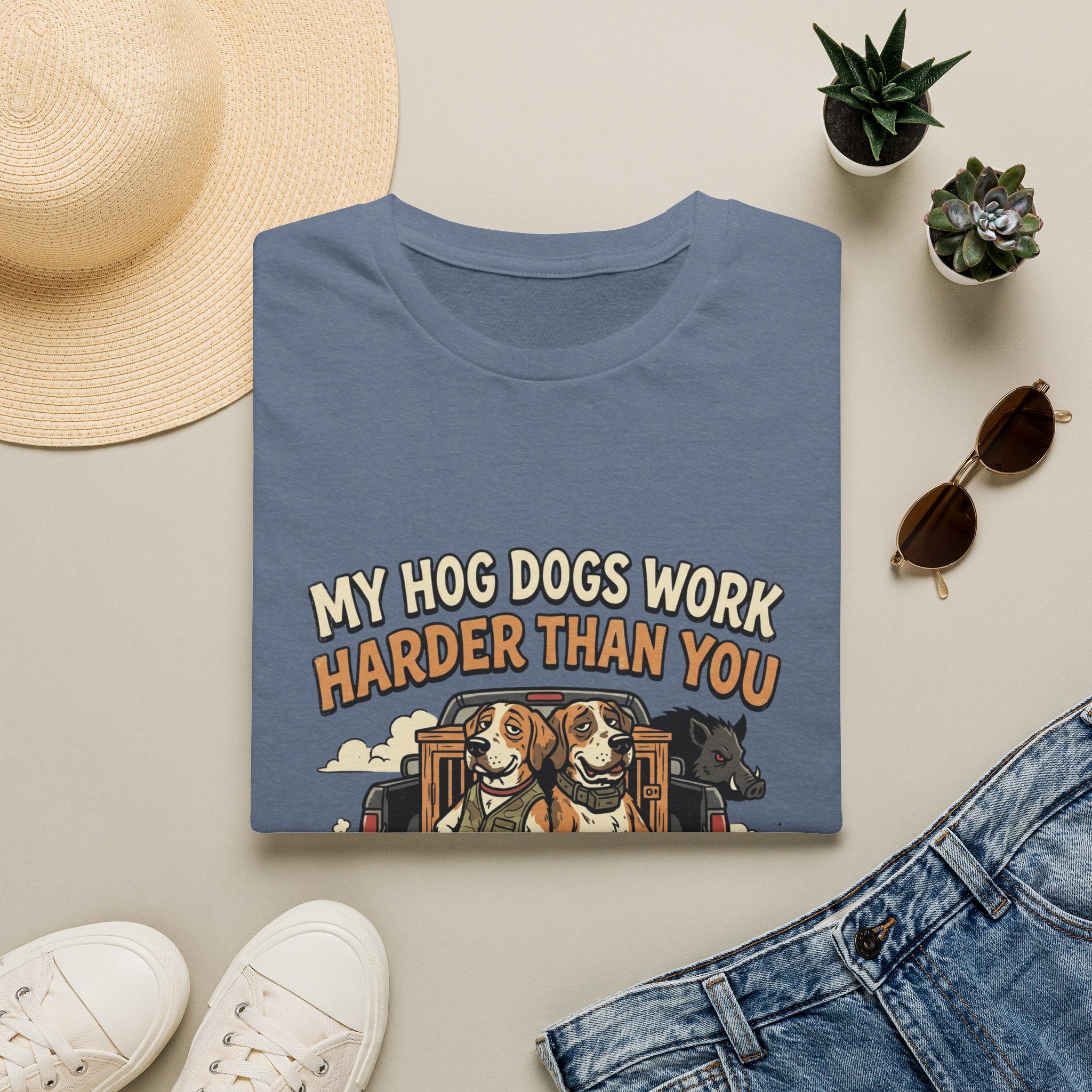 My Hog Dogs Work T-Shirt