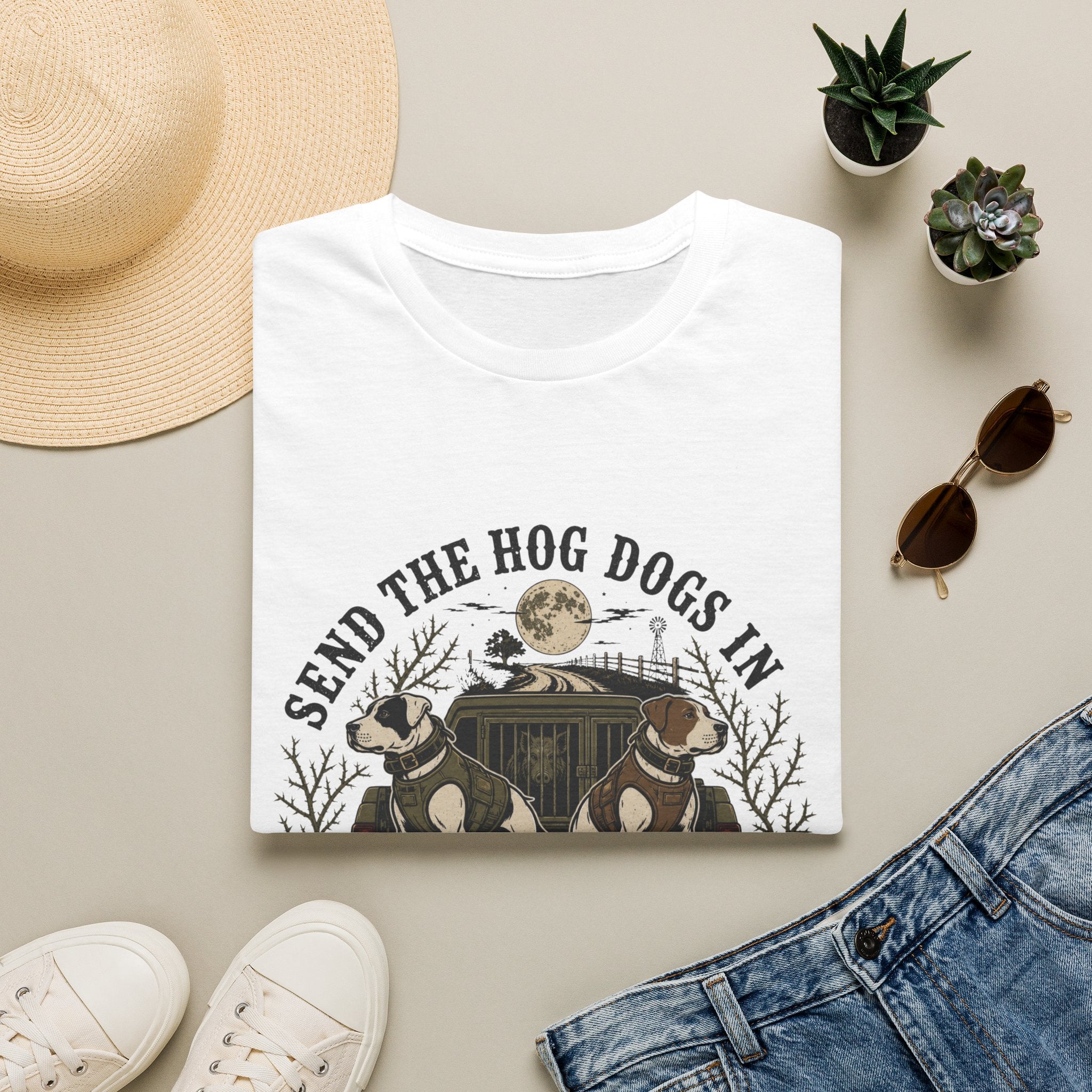 Send The Hog Dogs In T-Shirt