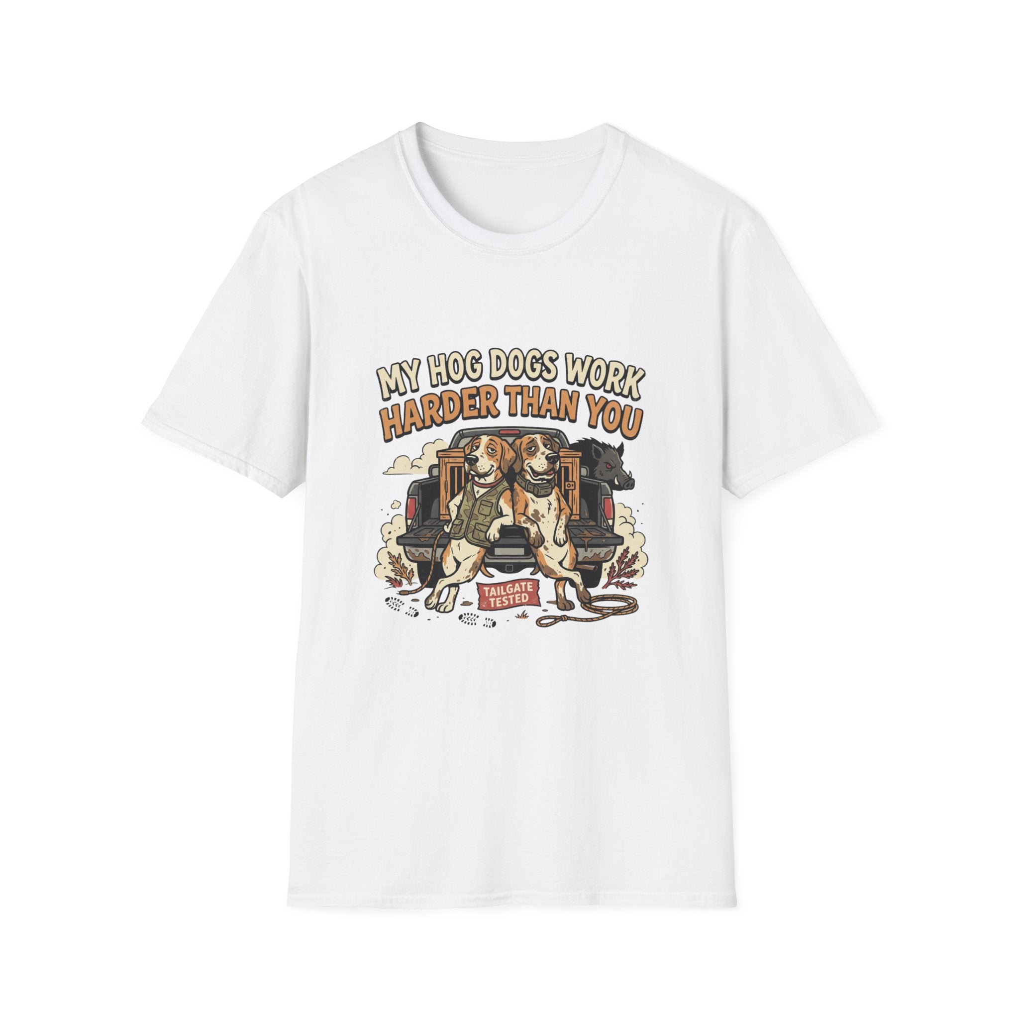 My Hog Dogs Work T-Shirt