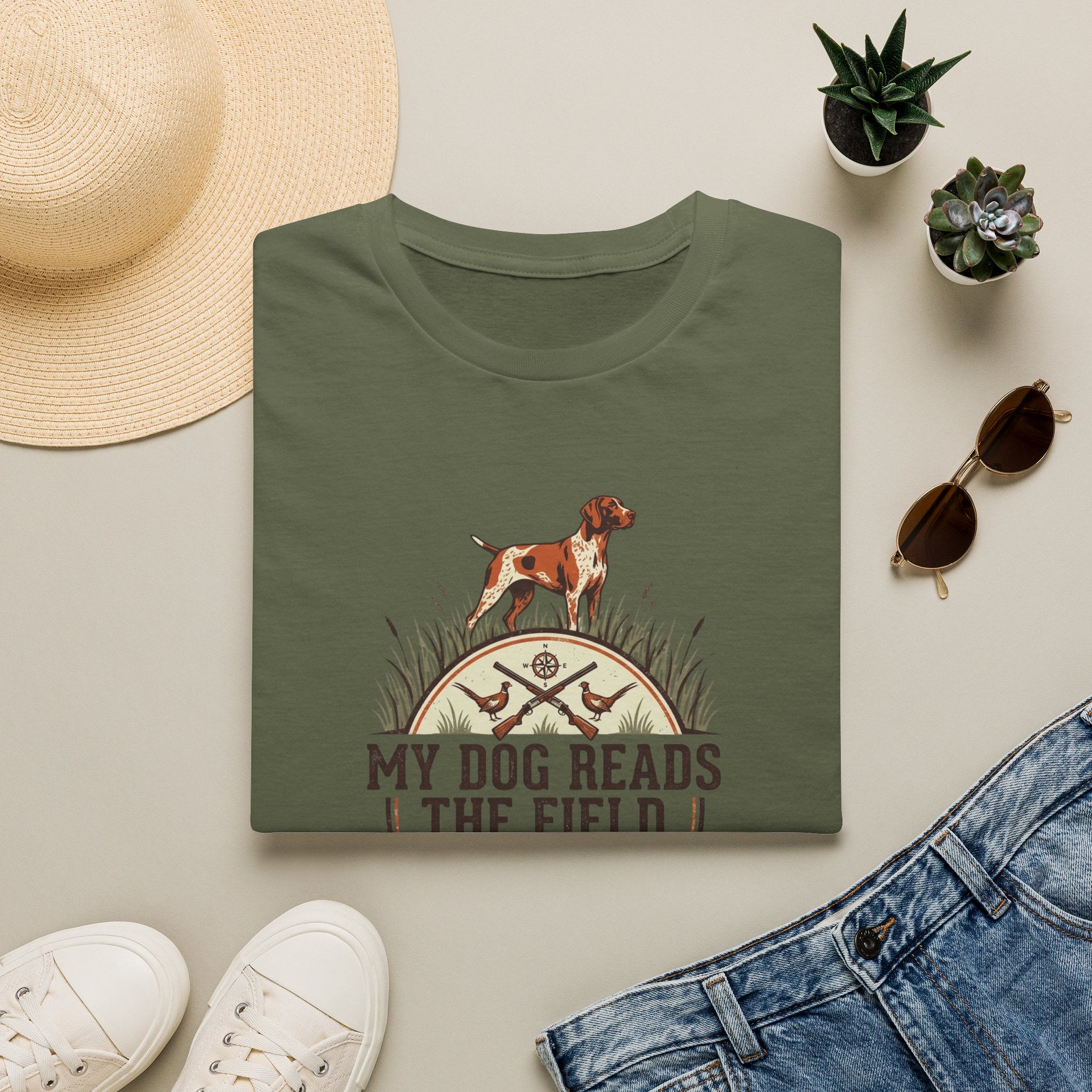 My Dog Reads T-Shirt