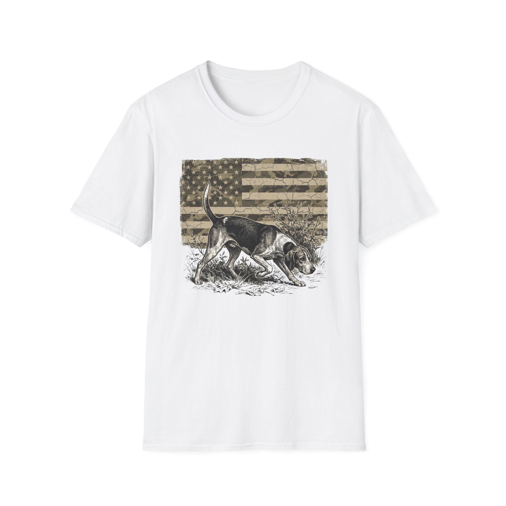 American Foxhound Flag T-Shirt