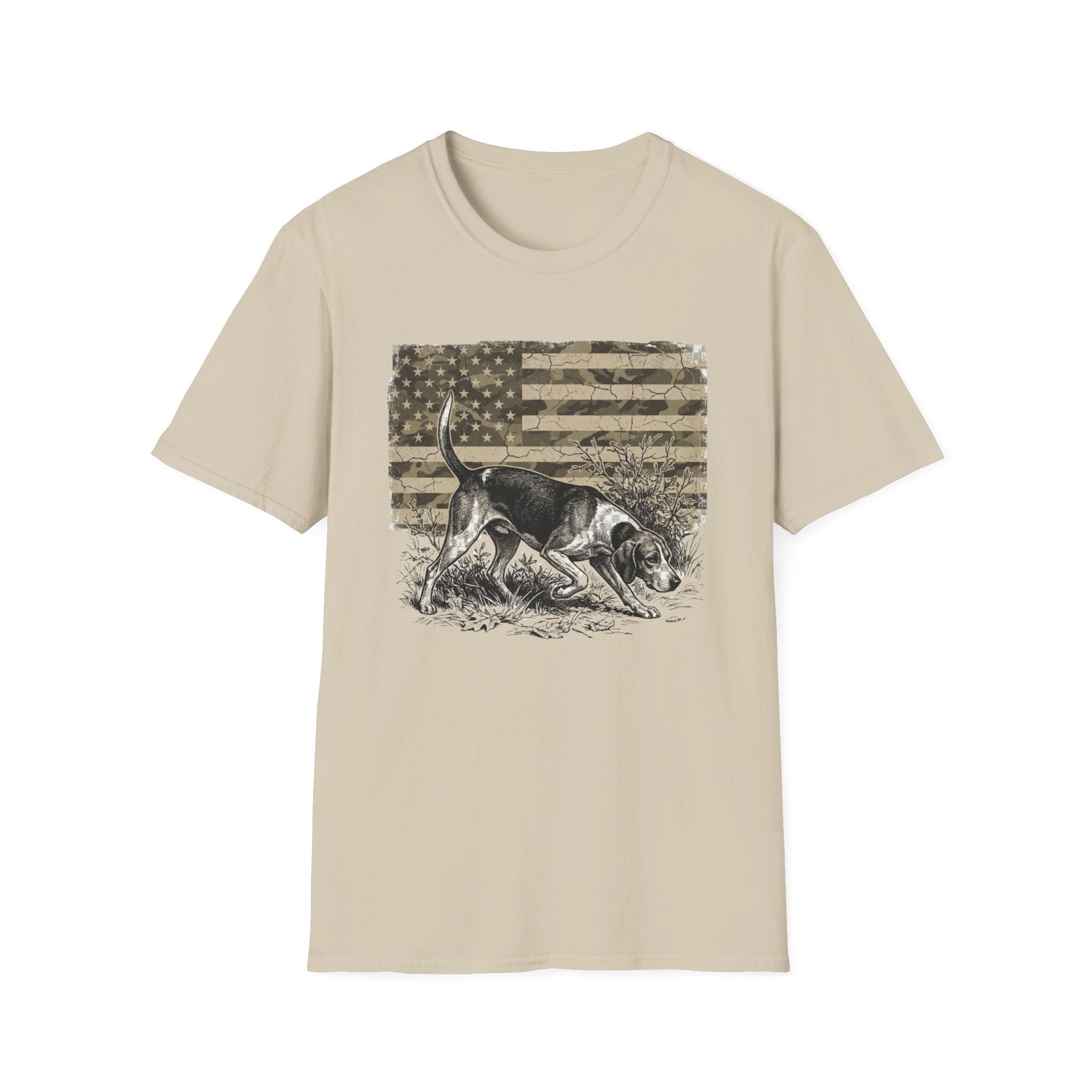 American Foxhound Flag T-Shirt