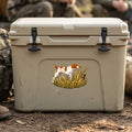 American Brittany Pointing Pheasant- Sticker