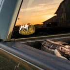American Brittany Pointing Pheasant- Sticker